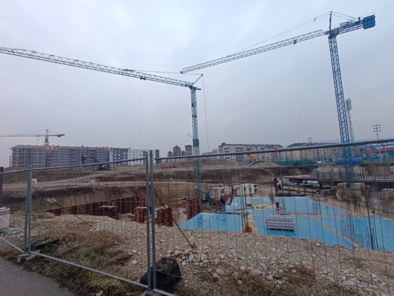 gradi se nova zgrada kod Gradskog stadiona