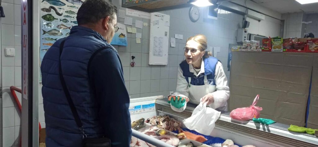 Ljiljana u ribarnici