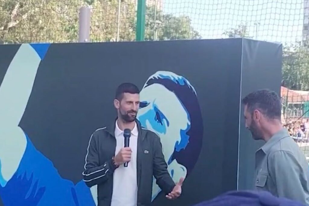 Đoković i Lacoste otvorili teniski teren u Beogradu