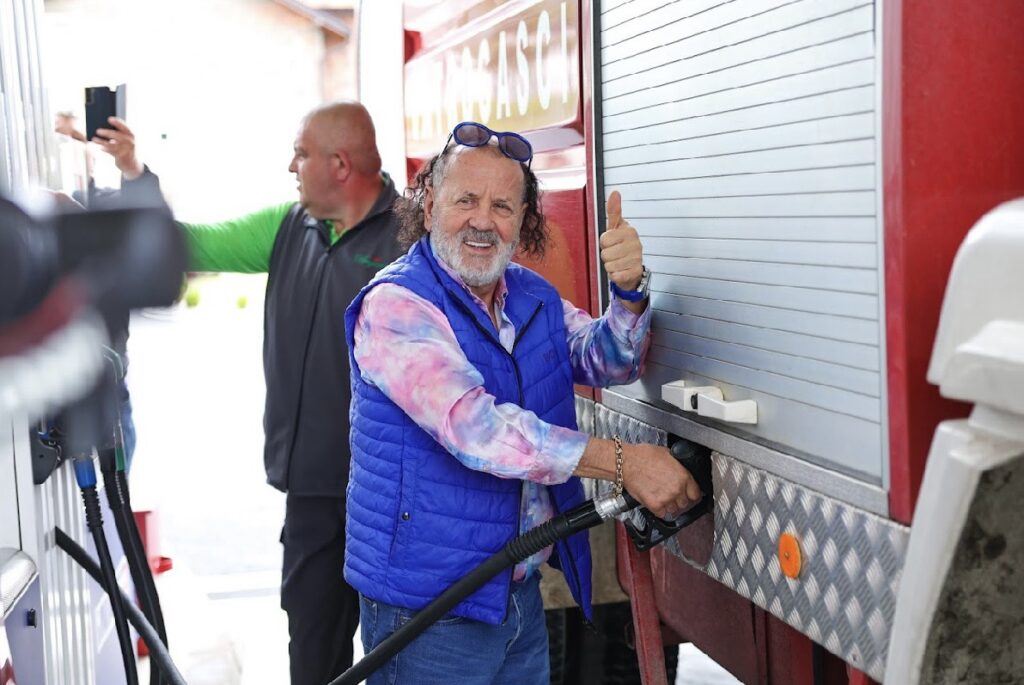 Na pumpi Seje Brajlovića u Ustikolini i somuni s kajmakom