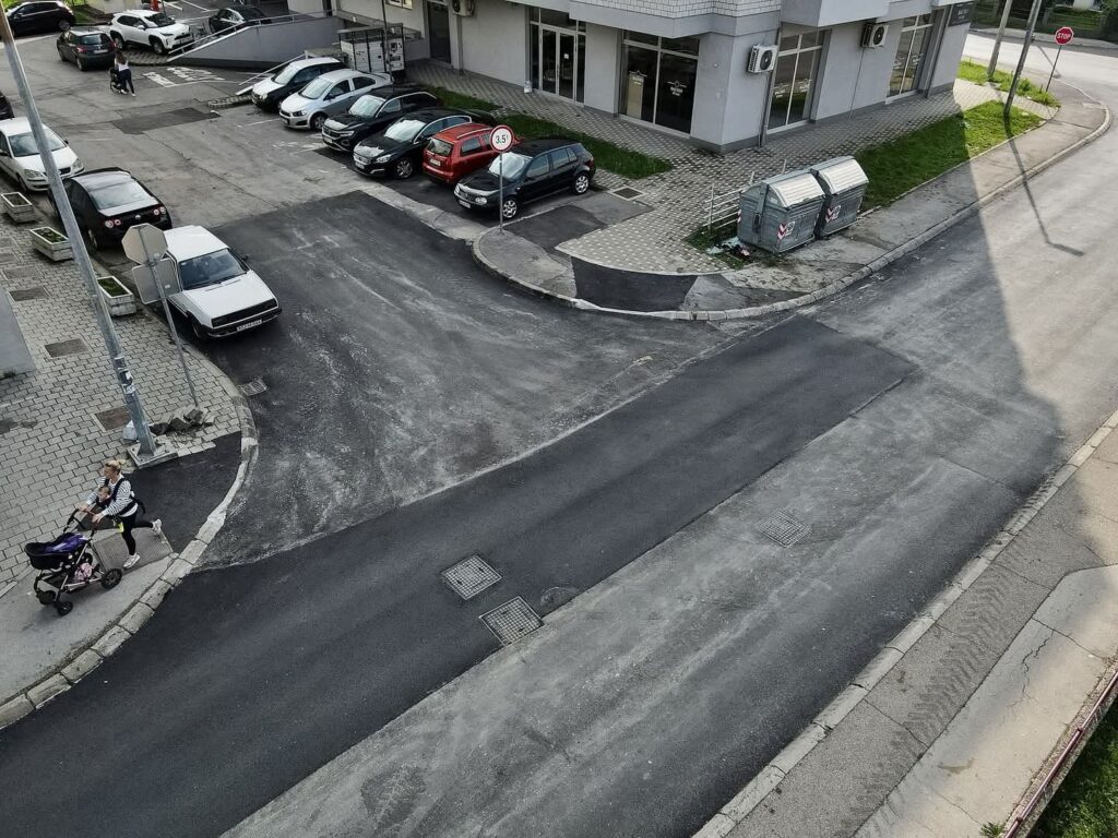 Kakav asfalt u Braće Jugovića