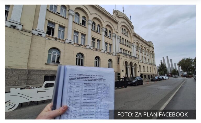 I u Aleji centar se “digli” protiv zgrada